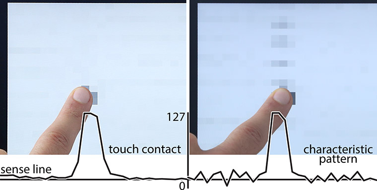 Biometric Touch Sensing: Raw data