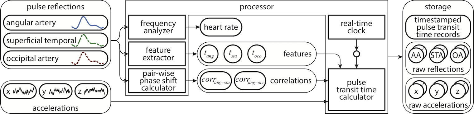 Glabella: Figure 2, FMC block diagram for system and processing overview